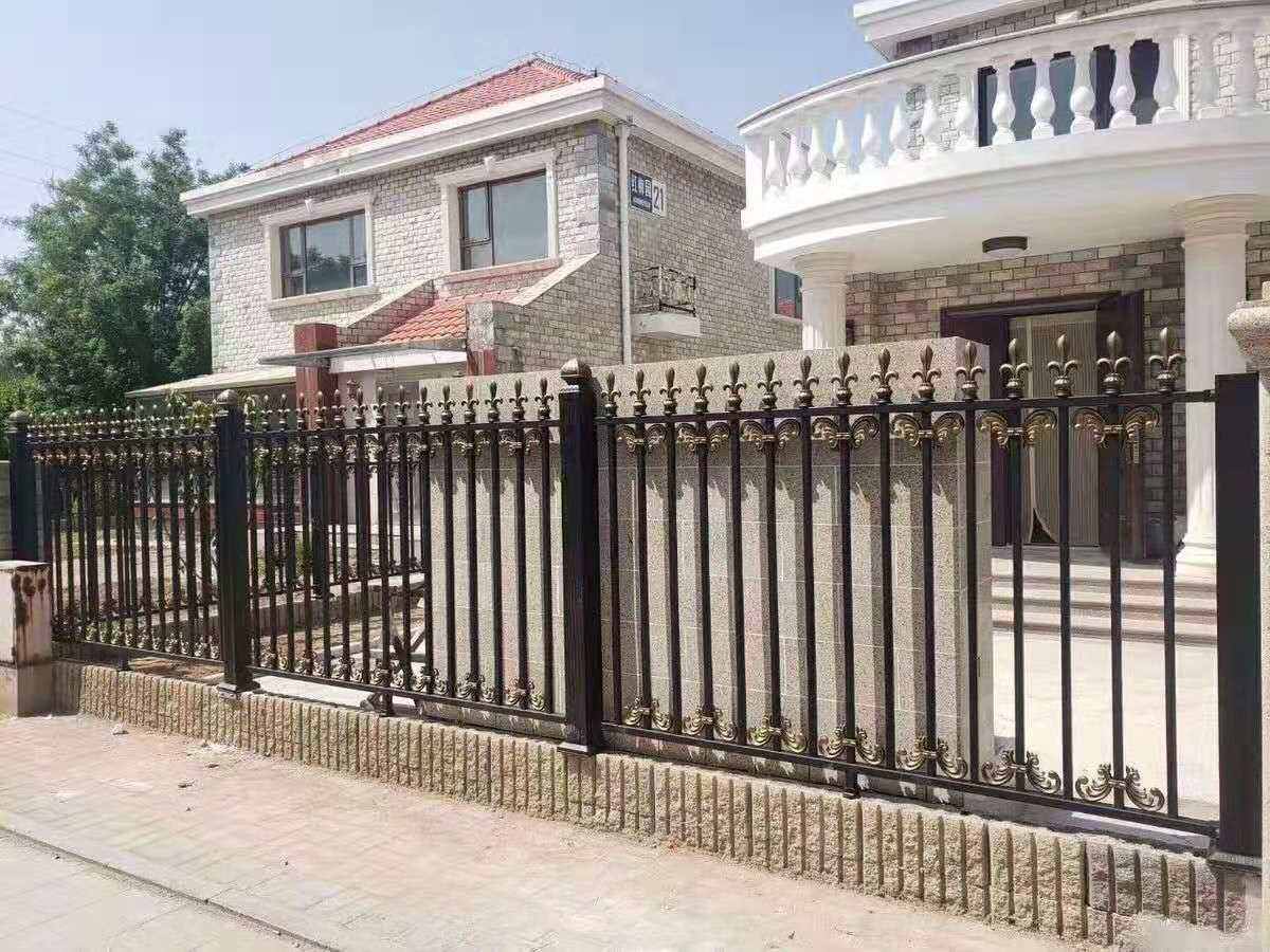 阜平别墅锌钢围墙